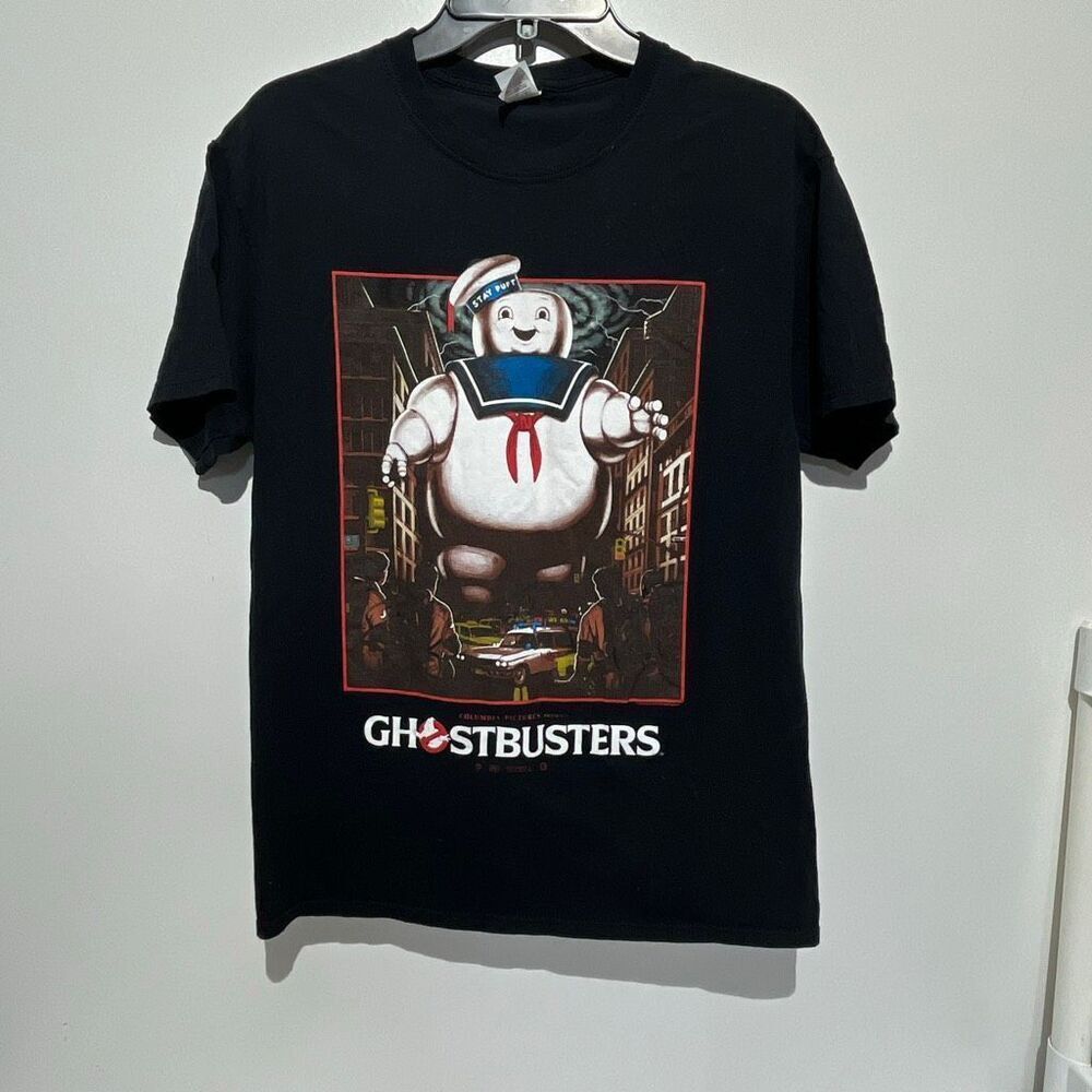 Fruit Of The Loom Men's Ghostbusters Stay Puft Marshmallow Man T-Shirt Medium